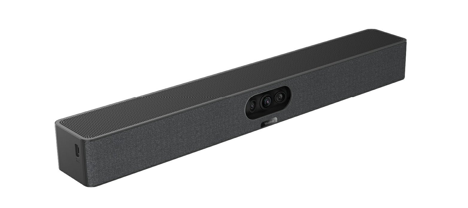 Yealink MeetingBar A25 Video Bar and VCR11 Remote Control Bundle Black 3840 x 2160 pixels 30 fps