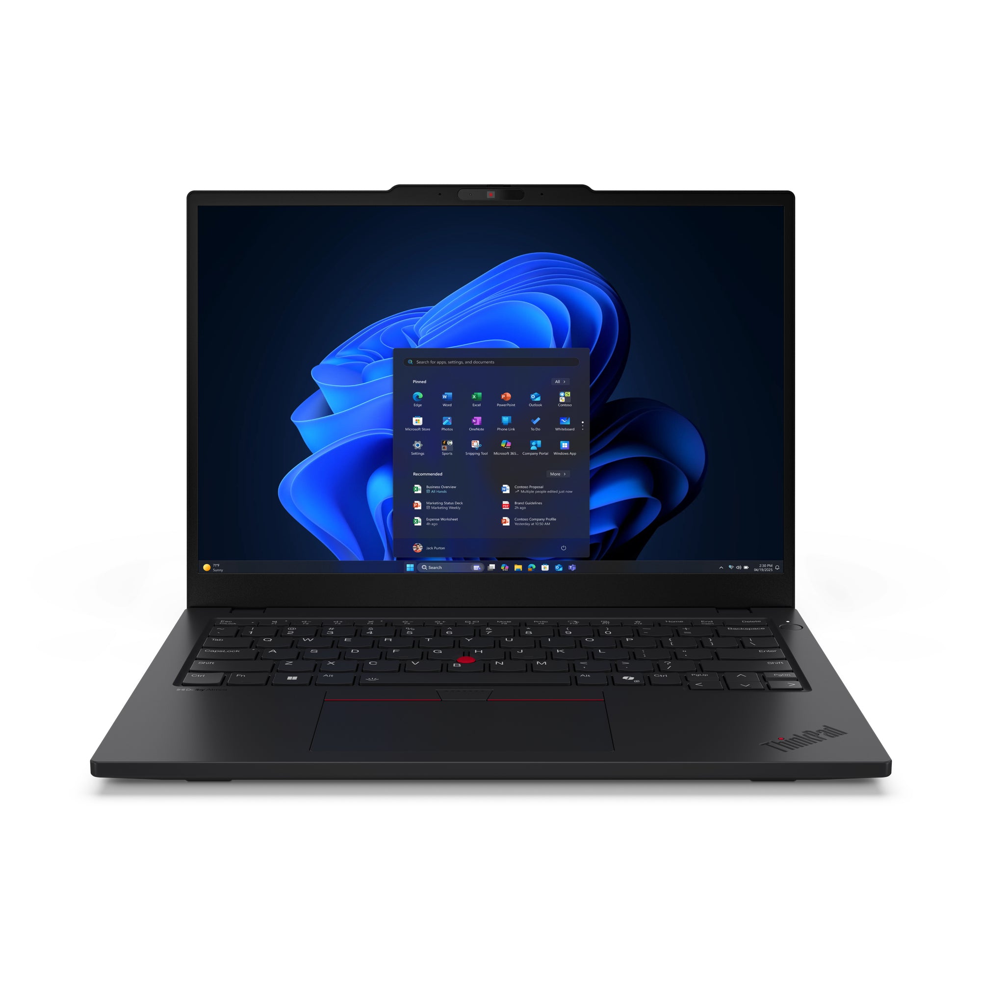 Lenovo ThinkPad L13 Gen 6 (Intel) Intel Core Ultra 5 225U Laptop 33.8 cm (13.3") WUXGA 16 GB LPDDR5x-SDRAM 512 GB SSD Wi-Fi 6E (802.11ax) Windows 11 Pro Black English