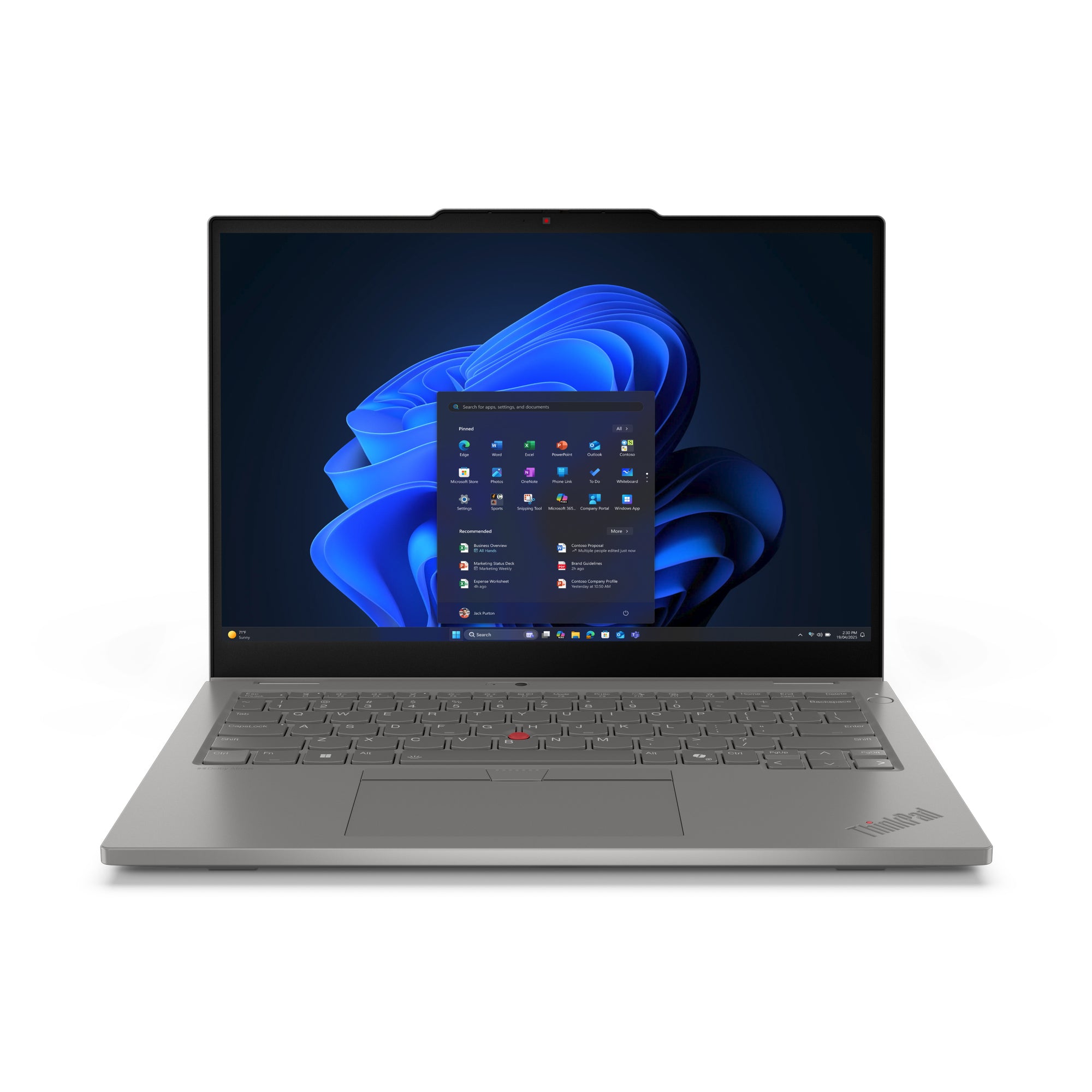 Lenovo ThinkPad L13 2-in-1 Gen 6 (Intel) Intel Core Ultra 7 255U Hybrid (2-in-1) 33.8 cm (13.3") Touchscreen WUXGA 32 GB LPDDR5x-SDRAM 512 GB SSD Wi-Fi 6E (802.11ax) Windows 11 Pro Grey English